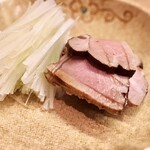 花いち - 和風焼豚とせろりの千切り