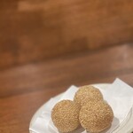 Mr. Chen's sesame dumplings