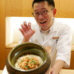 虎白 - 芝海老炊込みご飯 2023年10月