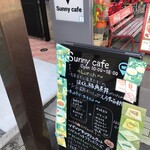 Sunny cafe - 看板