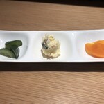 とんかつ ひな太 - 付け合わせ（前菜）