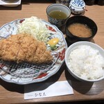 とんかつ ひな太 - ロースかつ定食