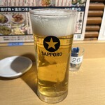 232377028 - 最初の1杯目はグラスビール