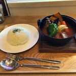 CHONAN Nishisho CAFE - 野菜を食べるスープカレー