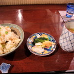 まな板の上の旬　ぽぽぽん - 南瓜の炊き込みご飯