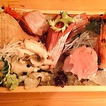 酒菜と炭 てりや - お刺身盛り合わせ