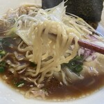 RAMEN LAB REN 煉 - わんたん麺 醤油(平打ち麺)