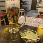 餃子のかっちゃん - ビール