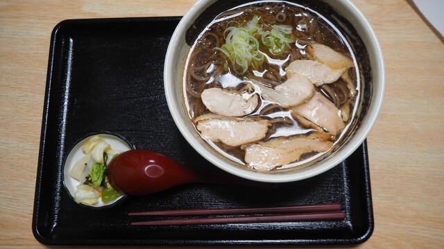 河北名物肉そば処 立花 - 漆山（そば）の写真