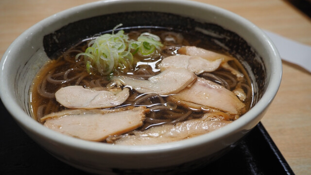 河北名物肉そば処 立花 - 漆山（そば）の写真