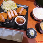 Tonkatsu Sakuratei - 茶美トンカツ食べ比べ定食