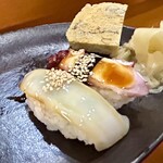 Sushi Yoshitake - いかとタコ