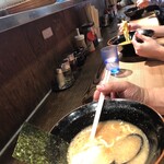 梅家 舎弟 - 息子とふたりでラーメンだい