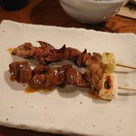 やきとり山平 - とりモツ追加