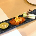 Fukuichi - からすみ風、真鱈の子。890円