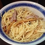 べんてん - 具は麺の下にある。