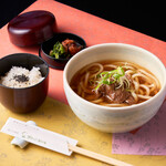 グリーンホテル - 肉うどん