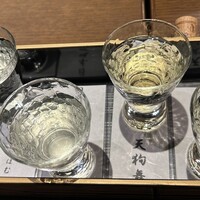 三田ばさら 本店 - 日本酒飲み比べ