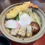 うどん工房かたつむり - 鍋焼きうどん