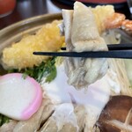 うどん工房かたつむり - 味の染みた鶏肉