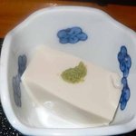 わたらせ温泉　露天風呂お食事処 - 豆腐のアップ画像です。これも美味しかったです。