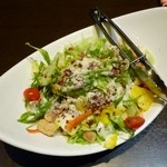 Waraku Kataraiya - フレッシュ野菜のシーザーサラダ ￥550