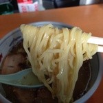 阪急そば - 塩チャーシューラーメン  麺リフト