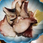 天ぷらとワイン 小島 - タコ炙り焼き