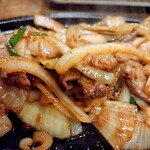 Baniku Ryouriki Cchou - 馬肉バラ焼き定食の馬肉バラ焼き