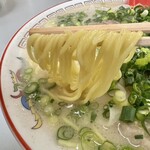 九州ラーメン友理 - ワンタンメン、小ネギ