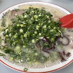 九州ラーメン友理 - ワンタンメン、小ネギ