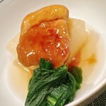 味享 - 真鴨の治部煮と淀大根、京菊菜