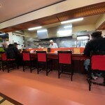 ら～めん王蘭 - カウンタ〜(゜-^*)/