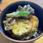 そば処 萬乃助 - 野菜天丼