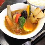 まるご食堂 - チキンスープカレー