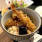 分上野藪 かねこ - ミニ天丼