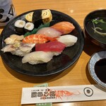 Jiyanome Sushi - ランチにぎり＝1000円