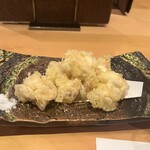 旬彩松風 - 白子の天ぷら