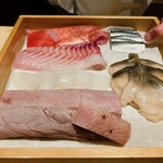 恵比寿 鮨 ふじまさ - 本日のネタたち