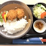 楠公レストハウス - ご飯はかなりの量です。