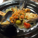 トラットリアチンクエポンテ - ノドグロのアクアパッツァ