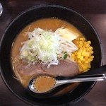 金萬 - 味噌バターコーンらぁ麺