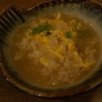 和中ダイニング　ぶきっと - 雑炊は作っていただけます。出汁が出てこれはなかなか＾＾♪