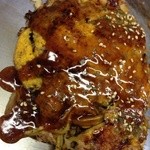 ひろしま本店 - 広島お好み焼きスペシャル  タコ、海老、ホタテ、イカ、豚肉入り  麺はそば