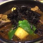 天竺 北広島店 - スペアリブカレー 1000円