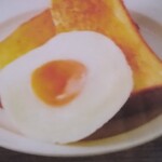ホリーズカフェ - 半熟卵とトースト