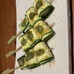 牛タンと野菜巻き串 おくを - 