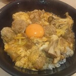 やきとり お㐂樂 - 舞茸とつくねの親子丼