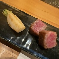 隠れ家鉄板おぶ - 佐賀牛、サーロイン
