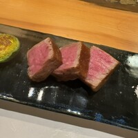 隠れ家鉄板おぶ - 佐賀牛、ヒレ